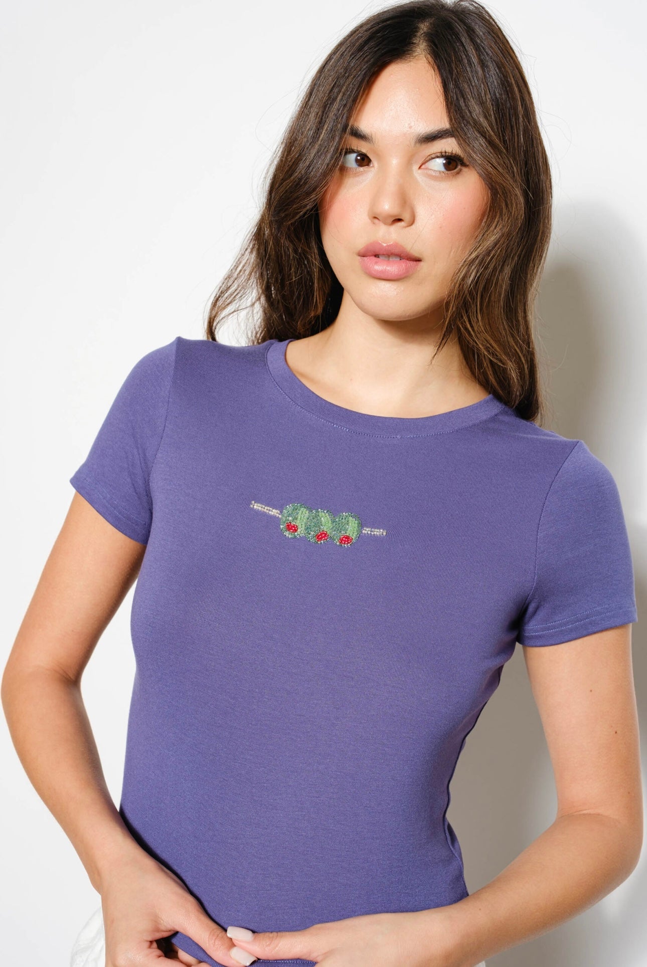 Martini Please Baby Tee