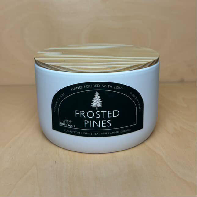 248 Candle- Frosted Pines
