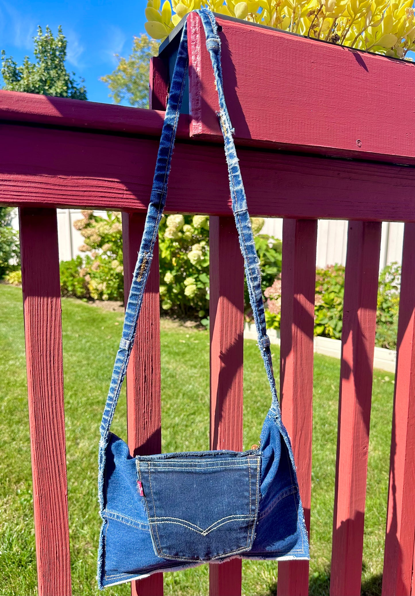 Crossbody Denim Bag