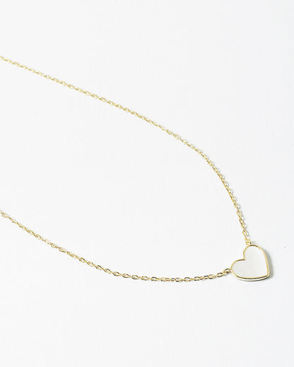 Heart of Pearl Necklace