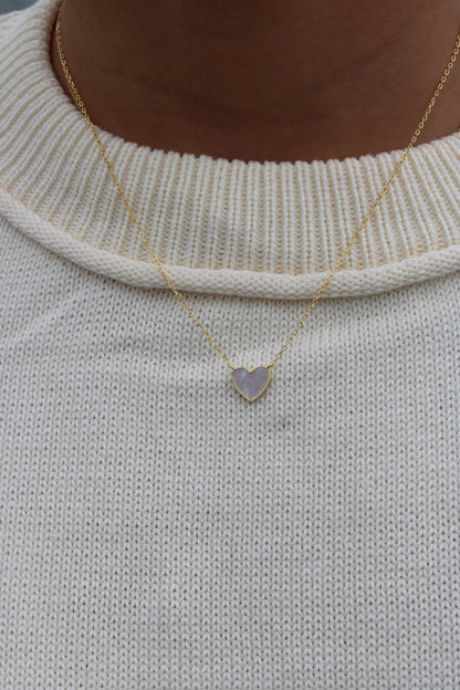 Heart of Pearl Necklace