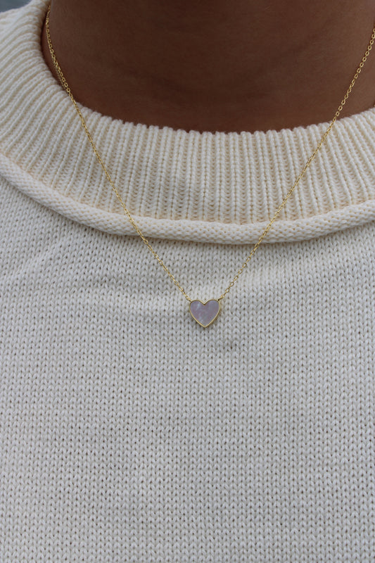 Heart of Pearl Necklace