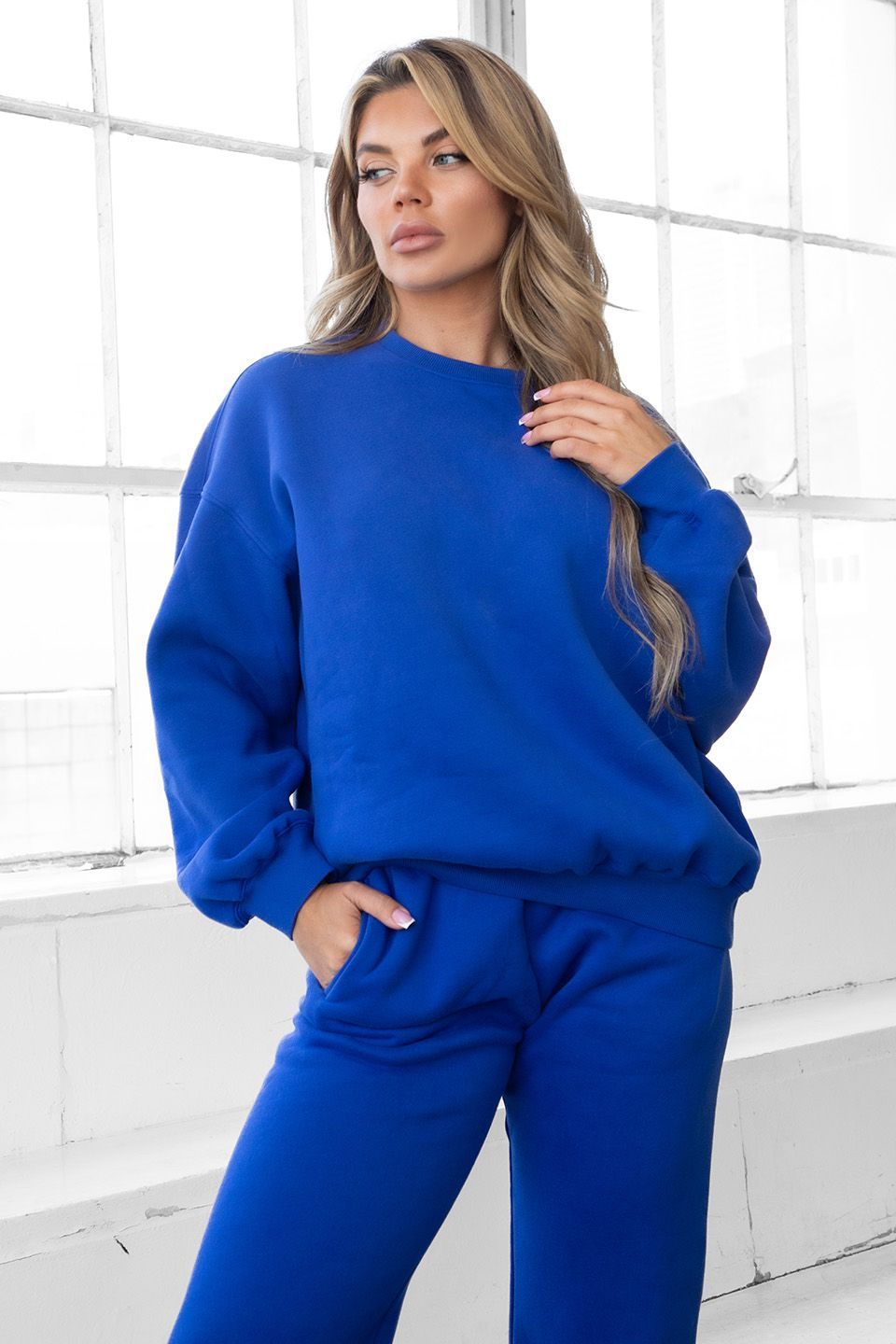 Comfy Crewneck - Royal Blue