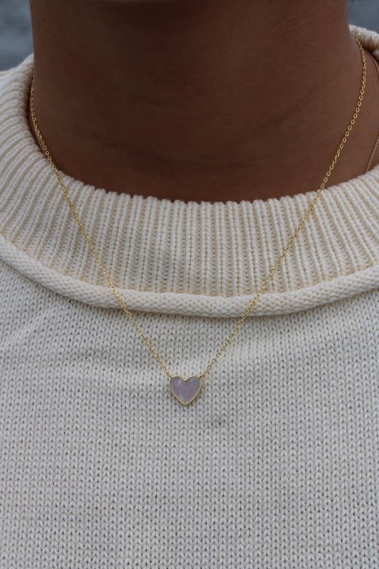 Heart of Pearl Necklace