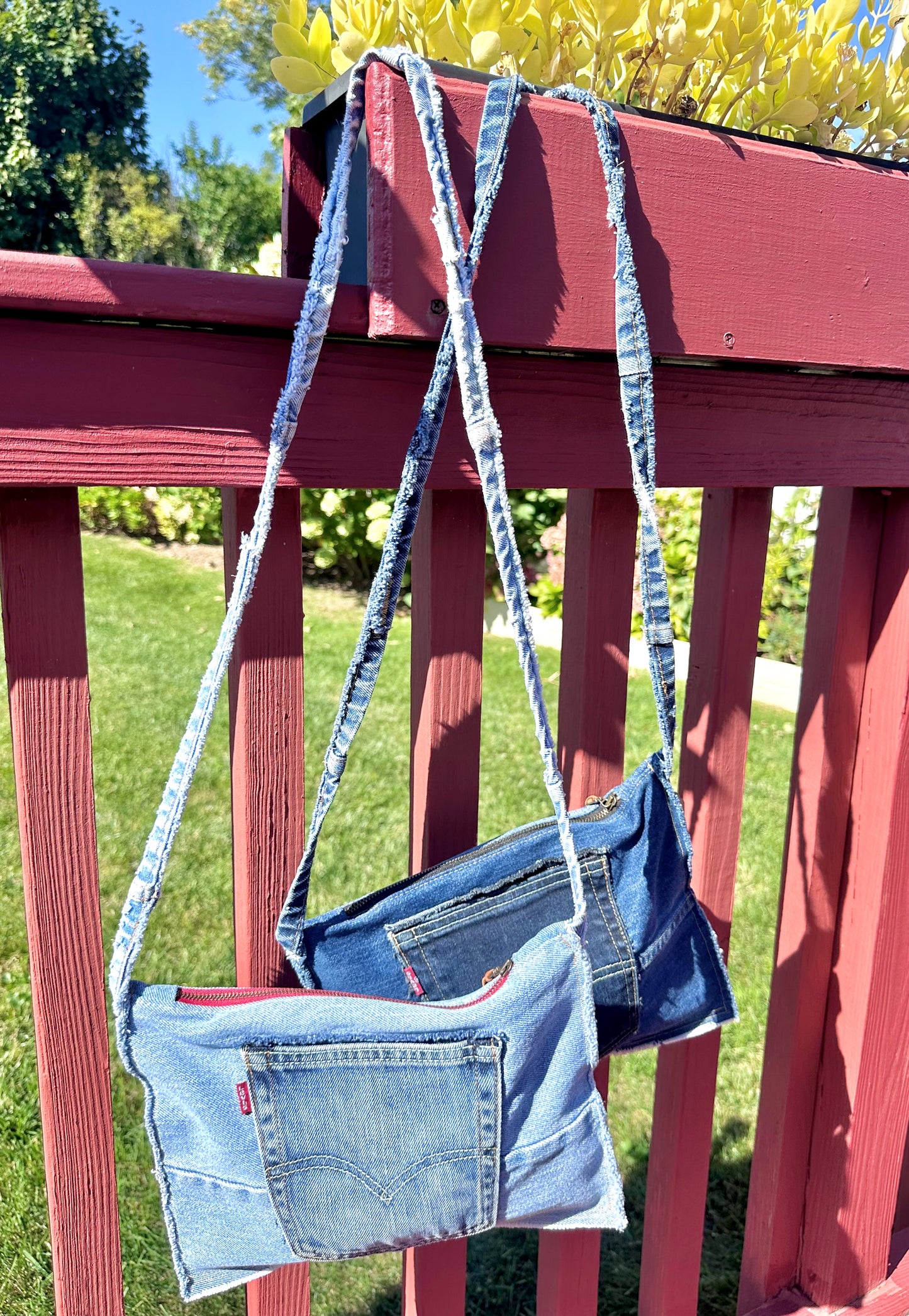 Crossbody Denim Bag