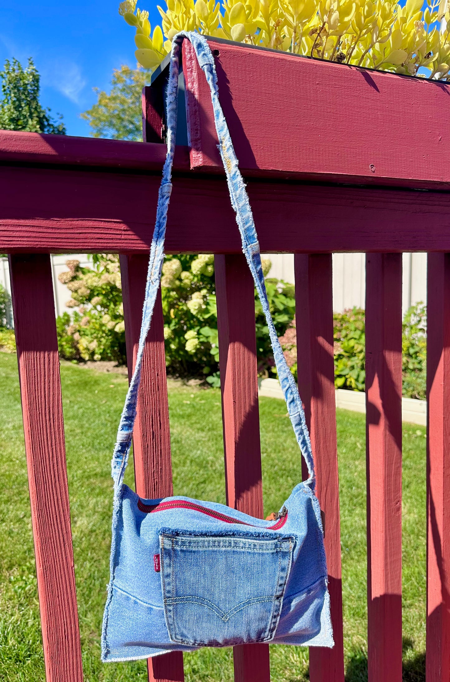 Crossbody Denim Bag