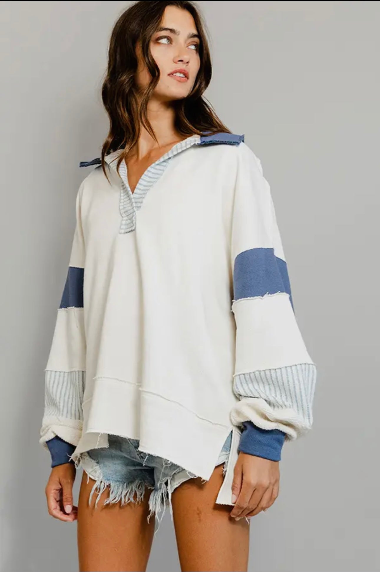 Nautical French Terry Top