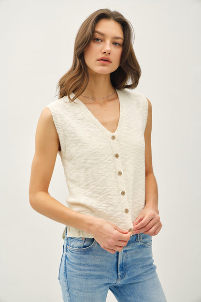 Beachy Knit Vest