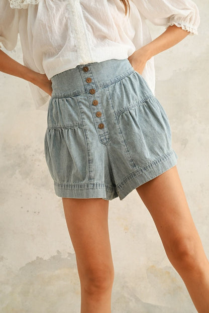 Seaside Button Down Shorts