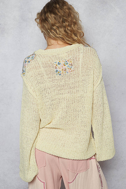 Honey Blossom Sweater