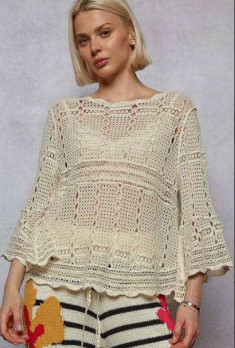 Cove Crochet Top